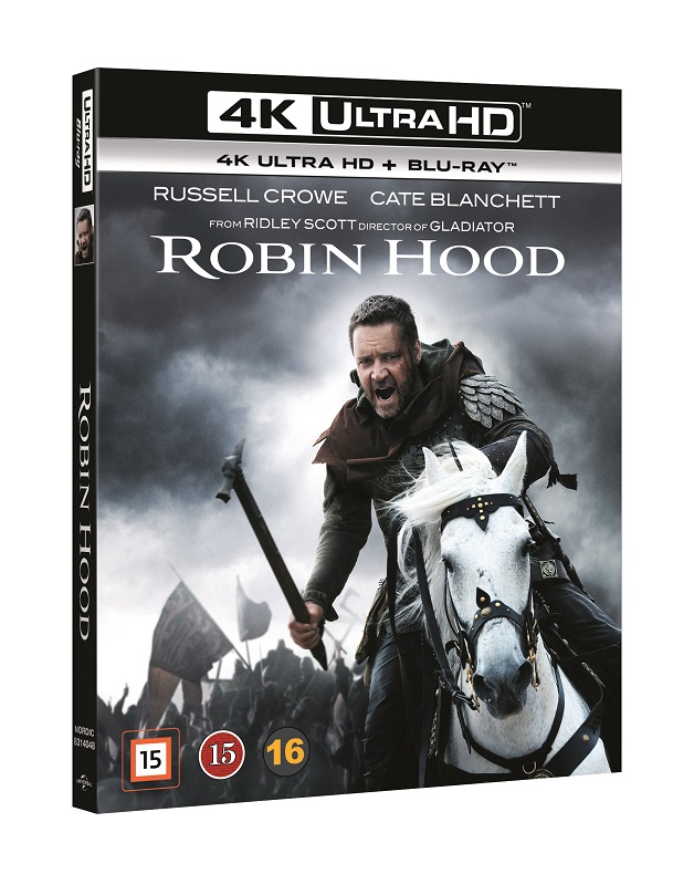 Robin Hood 4K UHD Blu Ray Tarjoukset 4K UHD 3KPL 30 Future